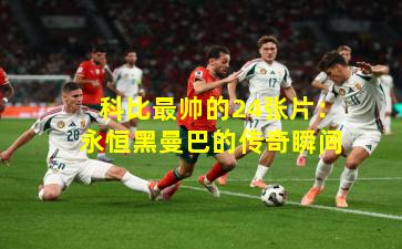 科比最帅的24张片:永恒黑曼巴的传奇瞬间